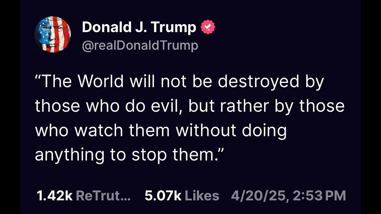 THE POOP I MEAN POPE DIES AND MORE INTEL FROM TRUMP AND THE ALLIANCE