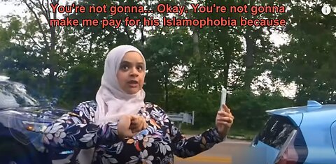 WOMAN IS CONVINCED SHE IS ABOVE AMERICANS ANS THE LAW