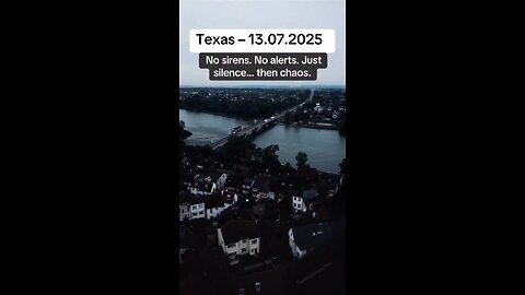 Texas Floods -A time Lapse
