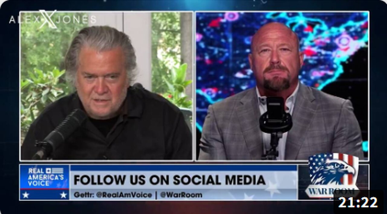 EXCLUSIVE: Arrest Of The Deep State Must Start NOW, Or The New Trump Admin Is Doomed To Failure, Alex Jones Tells Steve Bannon