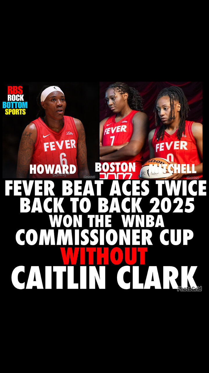 RBS #124 Fever beat Aces again without Caitlin Clark!!