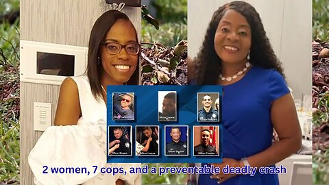 7 Florida cops arrested over actions leading to crash that killed a mother and pregnant daughter