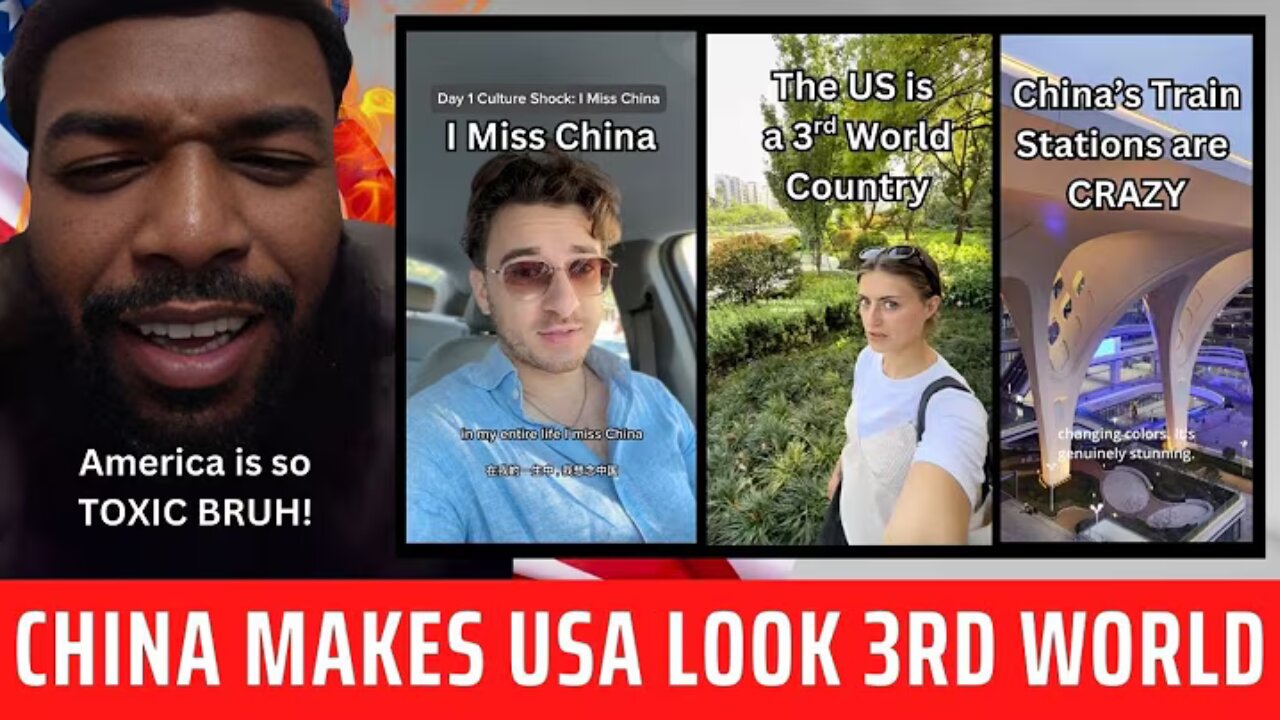 Americans EXPOSE the TRUTH: China Makes America Look Like A Third World Country!