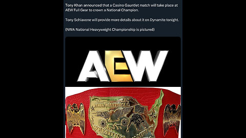 AEW’s New National Title Is a Joke – What Even Is This?! #shorts