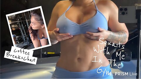 EmjayPlayss Curvy Busty PAWG Rides BACK 💦 Gym 🍑 SQUATS Pure Energy!