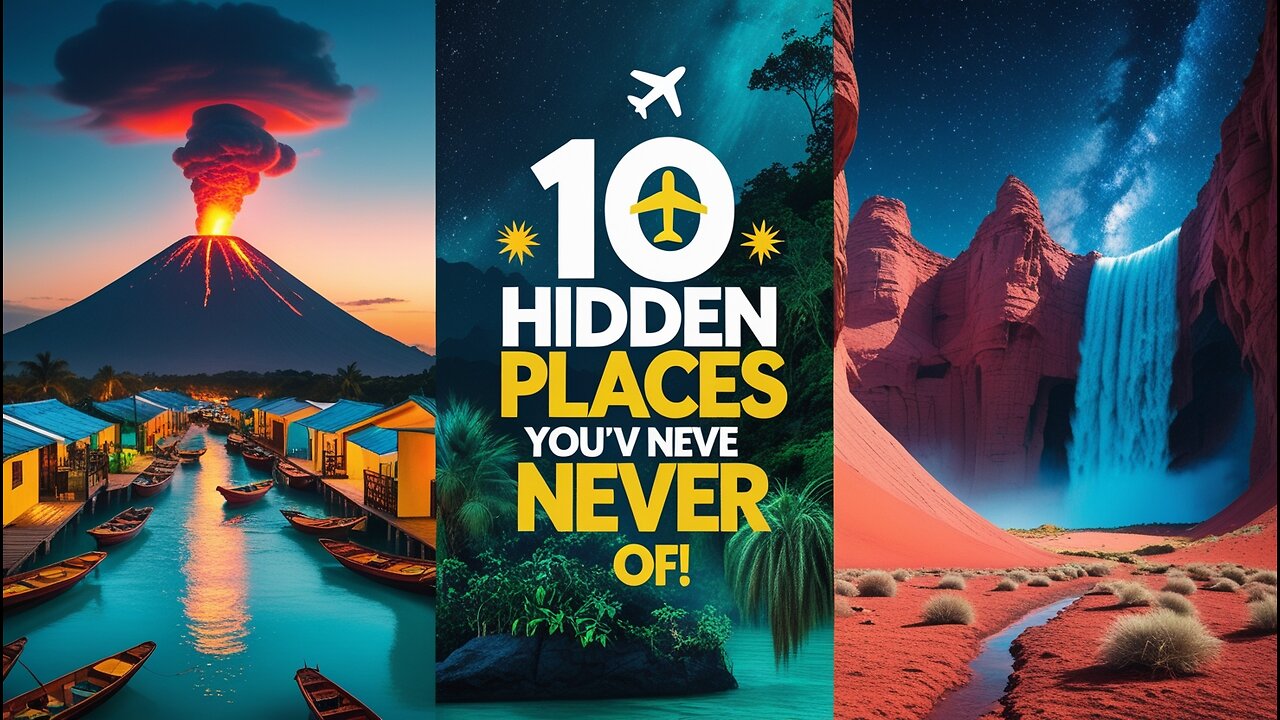 🌍 10 Secret Destinations You’ve Never Heard Of (But Should Visit!)
