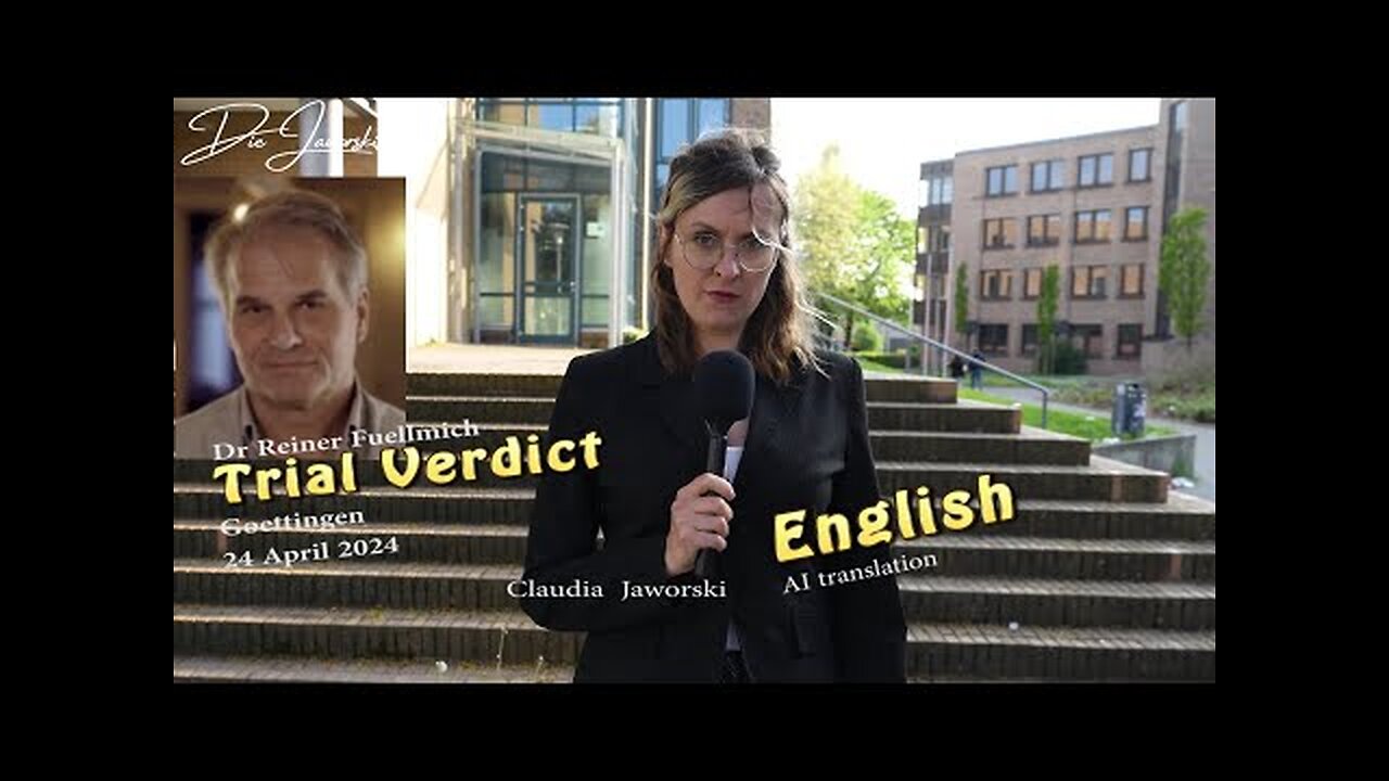 Reiner Fuellmich - Trial Verdict - Jaworski Report - A shame for Germany