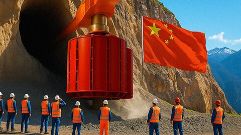 China Build a 481 Ton Machine Into the Mountain… One Year Later, It Powered Half a Province