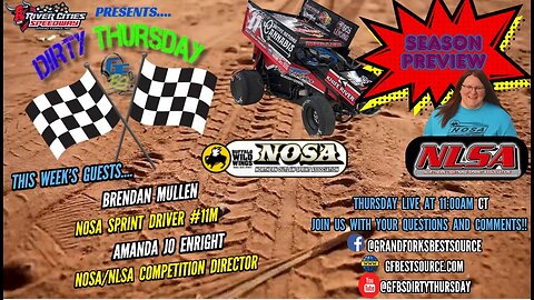 Dirty Thursday - with NOSA Sprint #11M Brendan Mullen & NOSA/NLSA's Amanda Jo Enright