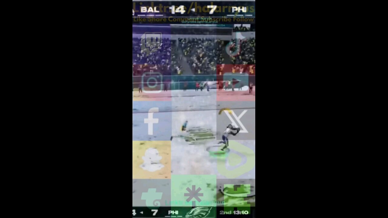Turnover on Downs Score BAL 21 vs PHI 7 #AllMadden #Madden25 #NFLmadden #madden