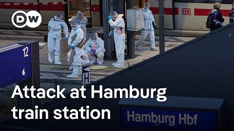Woman arrested after knife attack injures 12 at Hamburg train station | DW News