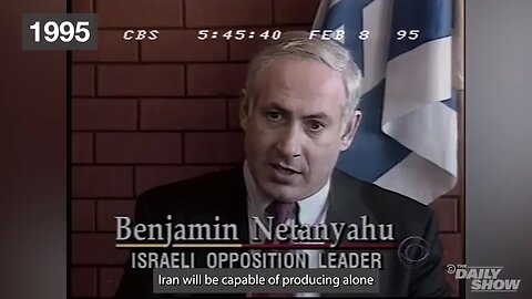 Roman NWO Puppet Netanyahu Has Been Pushing the Nuke Hoax since 1995 or Earlier! Don't Be Duped!