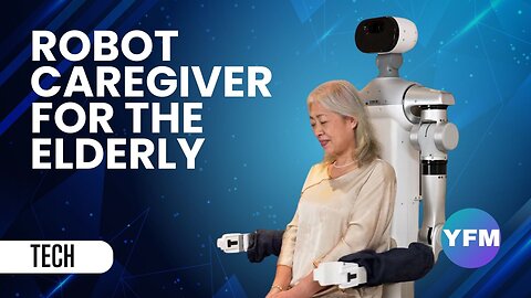 This robot helps care for the elderly at home
