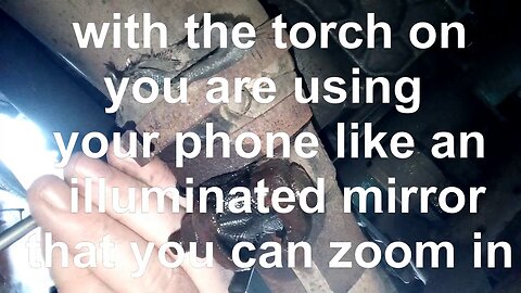 #howto, front facing camera, for under side,