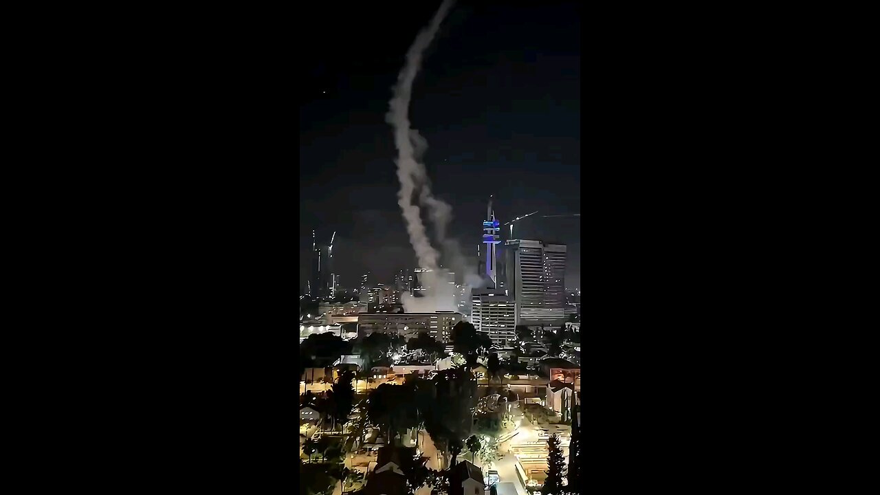 iran sttacks israyel tel aviv