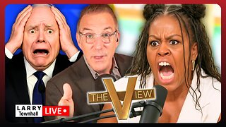 🚨The View HATES BABIES?! Tim Walz Staffer EXPOSED! Michelle Obama's FAILED Podcast! | LARRY Live!