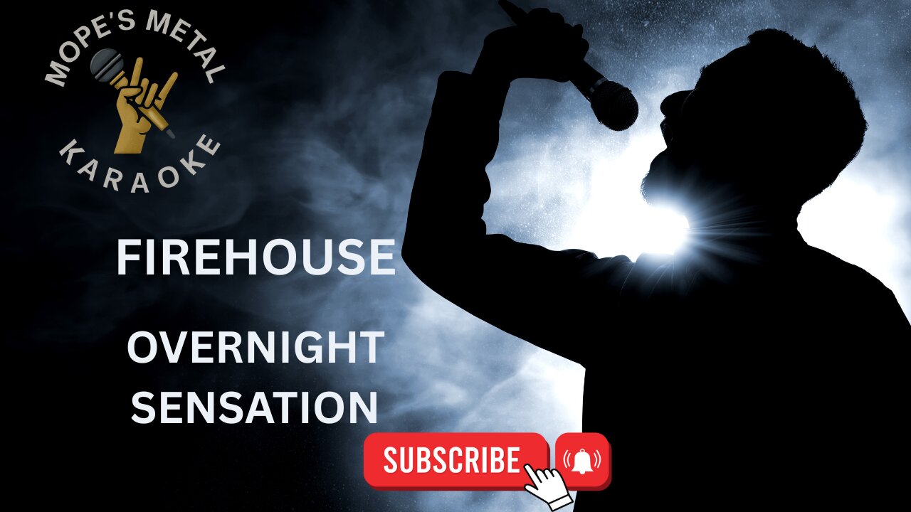 Firehouse - Overnight Sensation Karaoke