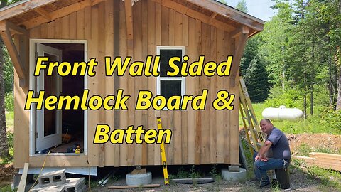 Board & Bat On The Front