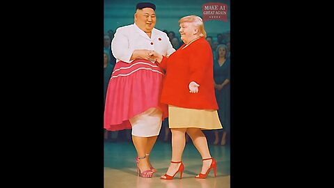 NO TARIFFS FOR SUPERME LEADER #trump #donaldtrump #tariffs #maga #ai #meme #dancing #parody