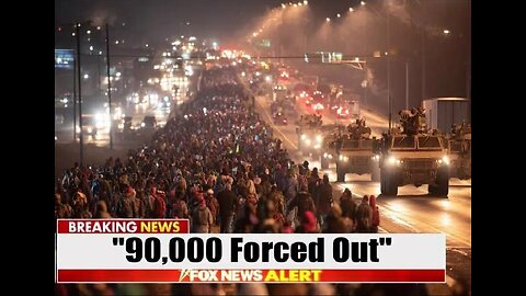 90,000 Somalis 'OUT BY DAWN'... as Trump’s "Deportation Troops" EMPTY Minneapolis