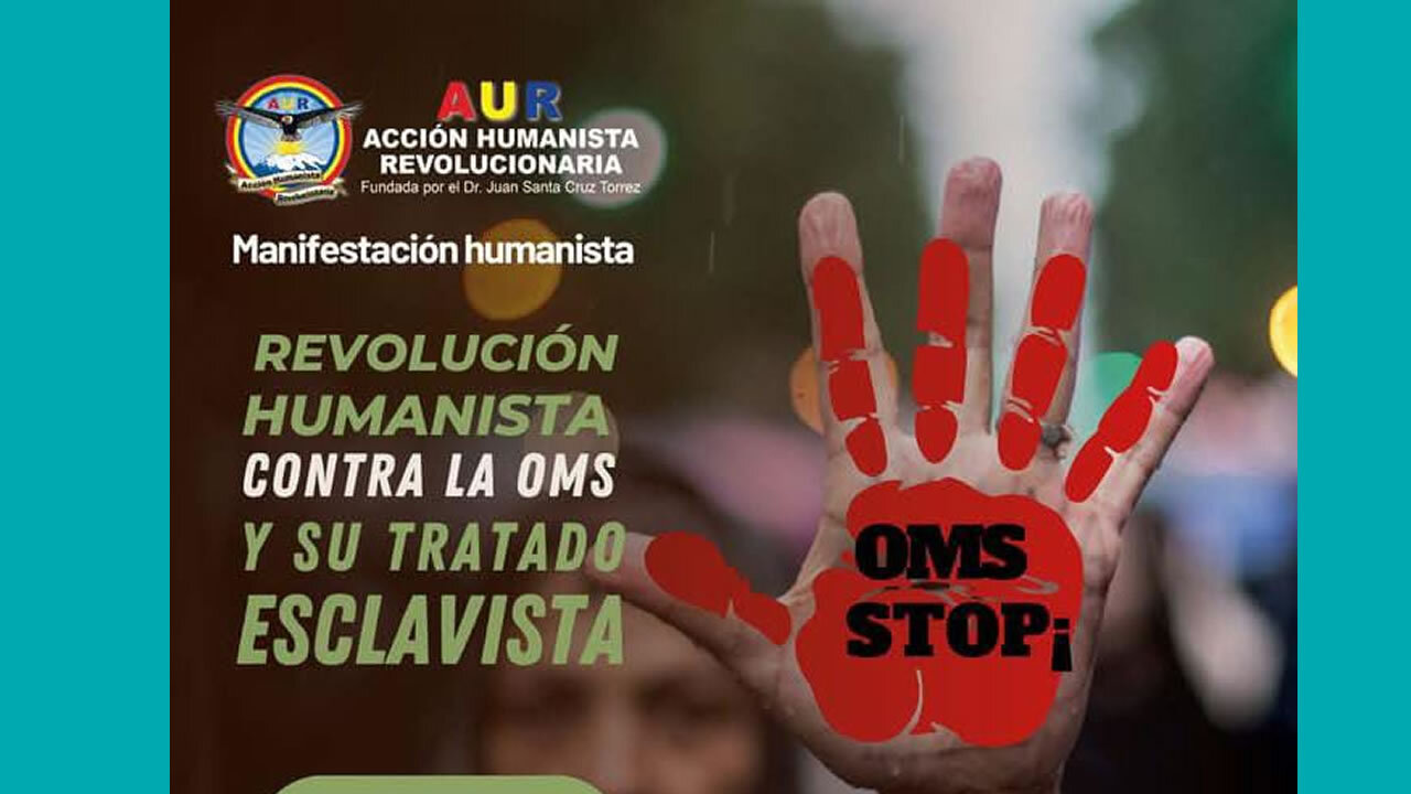 10-05-2025 REVOLUCIÓN HUMANISTA CONTRA LA OMS Y SU TRATADO ESCLAVISTA #LibertadSinVakunas