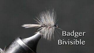 Badger Bivisible dry fly pattern