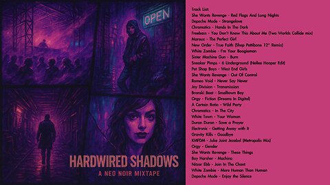 Hardwired Shadows: A Neo Noir Mixtape