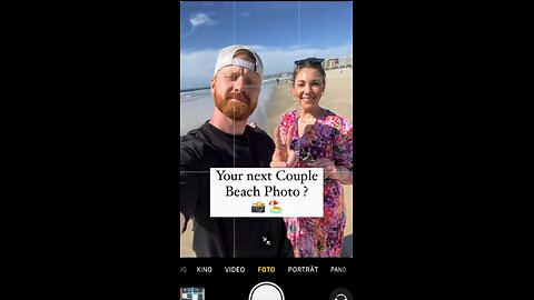 IG: nordic_scott 📸 // Creative Couple Beach Photo 🏖️