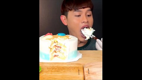 Cake Dessert mukbang
