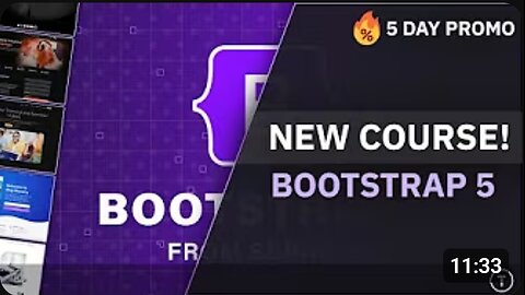 New Bootstrap 5 Course: Why Use Bootstrap in 2025? 🚀