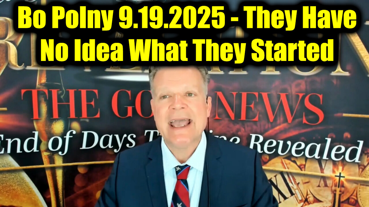 9.19.2025, They Have No Idea What They Started
