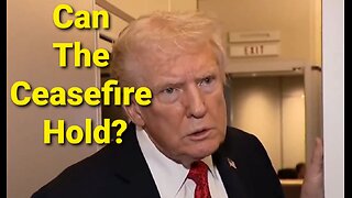 Trump's Ceasefire Bombshell: 'STILL IN PLACE' Despite Israel-Hamas Fire Exchange!