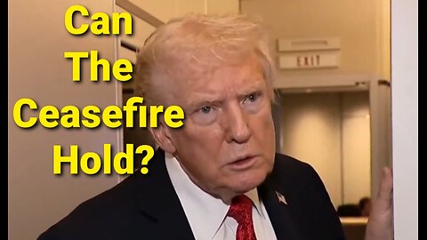 Trump's Ceasefire Bombshell: 'STILL IN PLACE' Despite Israel-Hamas Fire Exchange!