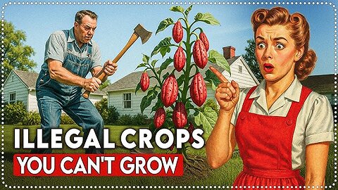 20 ILLEGAL Garden Crops You Can't Grow In America - Make Sure You Can Get Some!