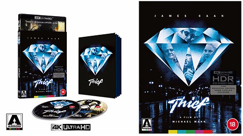 Thief [Arrow Video 4K UHD Limited Edition] Directed by Michael Mann