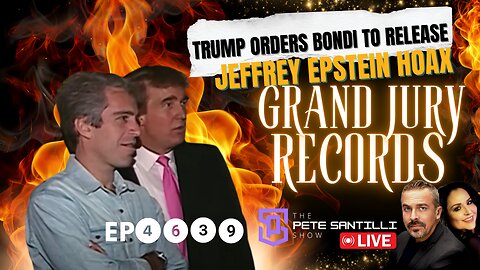 Trump Sues Murdoch & Orders Bondi To Release “Jeffrey Epstein Hoax” Grand Jury Records [EP4639-8AM]