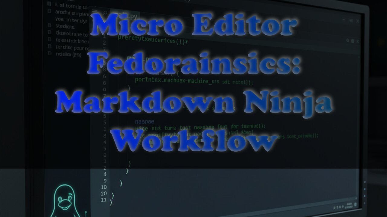 Micro Mastery: Command-Line Markdown Like a Pro (Fedora Focus)