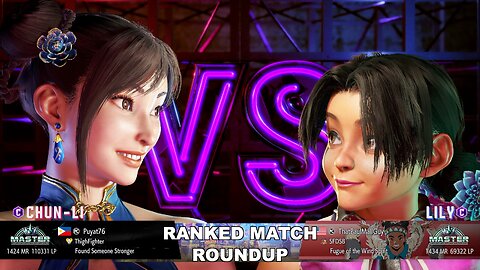 Kuya Kalbo SF6 Ranked Roundup. Chun Li Master Rank [Hori Fight Stick]
