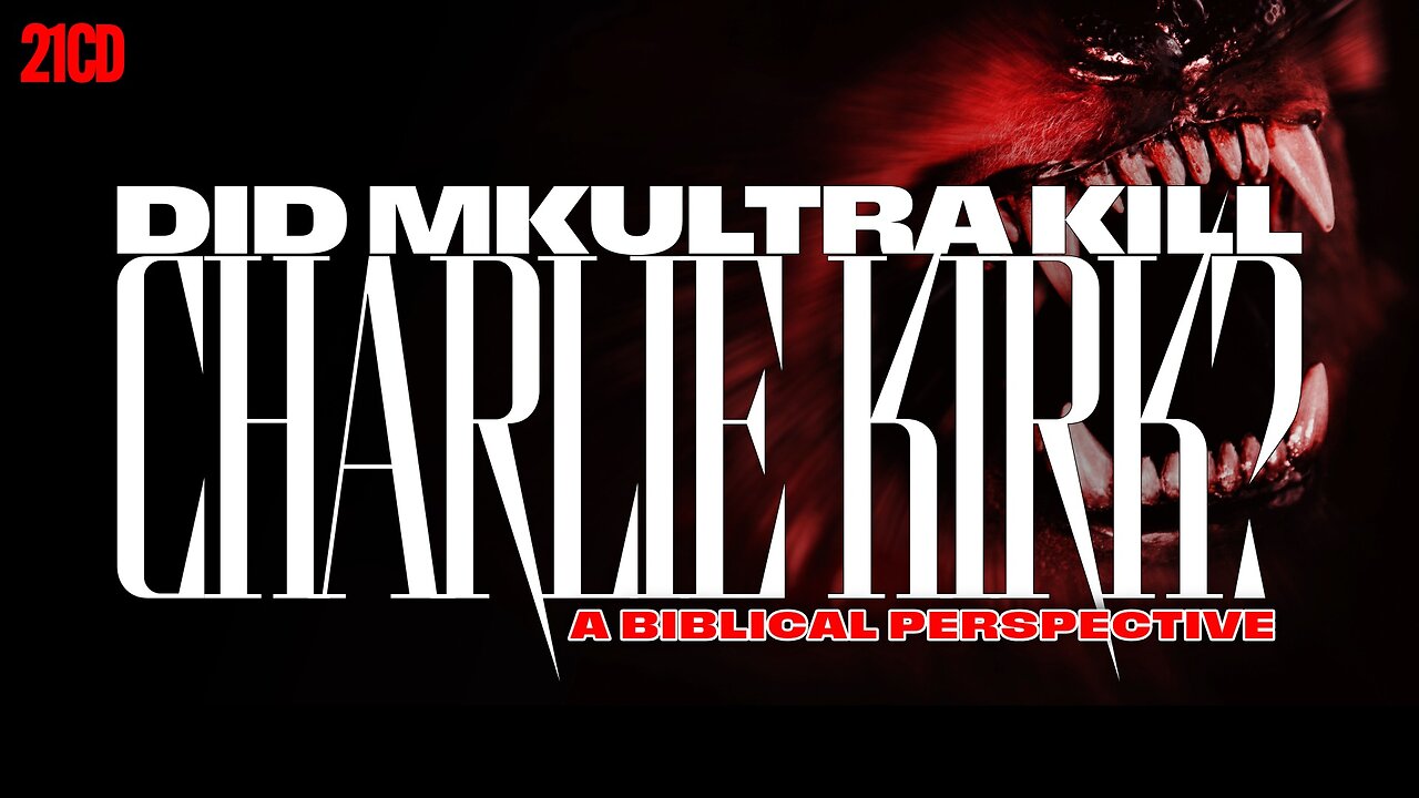 Eyes to See, Ears to Hear: Charlie Kirk, Assassins, and MKULTRA