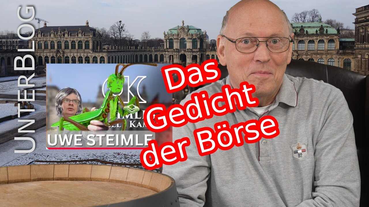 Börsengedicht - Wenn die Börsenkurse fallen | Uwe Steimle | Aktuelle Kamera