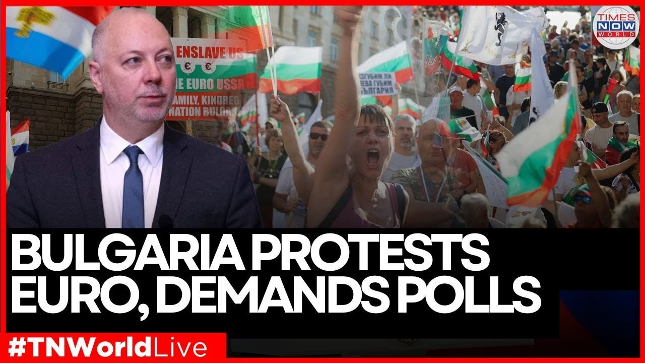 LIVE: Bulgaria's Anti-Euro Protests Intensify: Citizens Demand Referendum to Preserve Lev