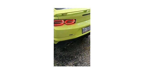 Camaro SS Cold Start
