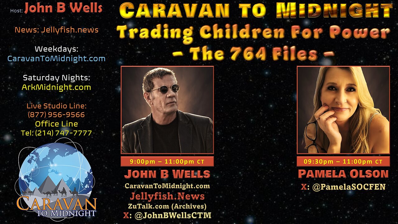 Trading Children for Power • The 764 Files - John B Wells LIVE