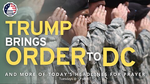 Trump Brings Order to DC