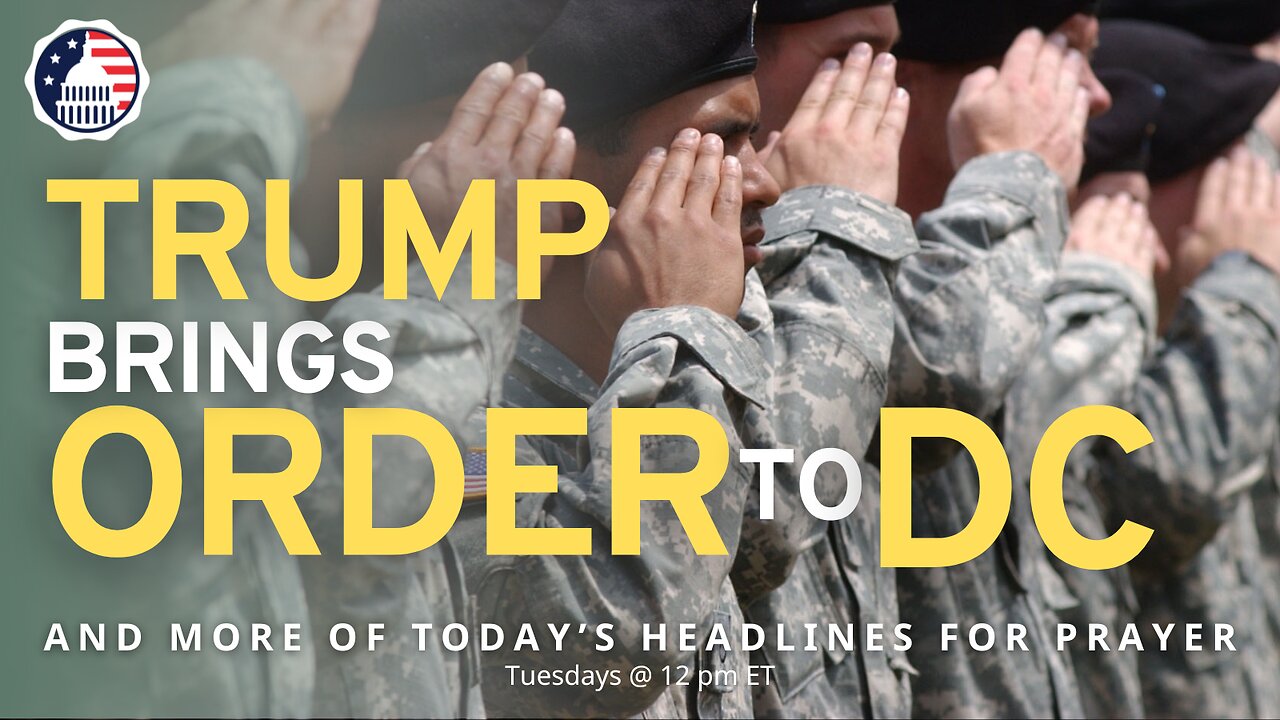 Trump Brings Order to DC