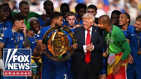 Trump joins celebrations at FIFA Club World Cup