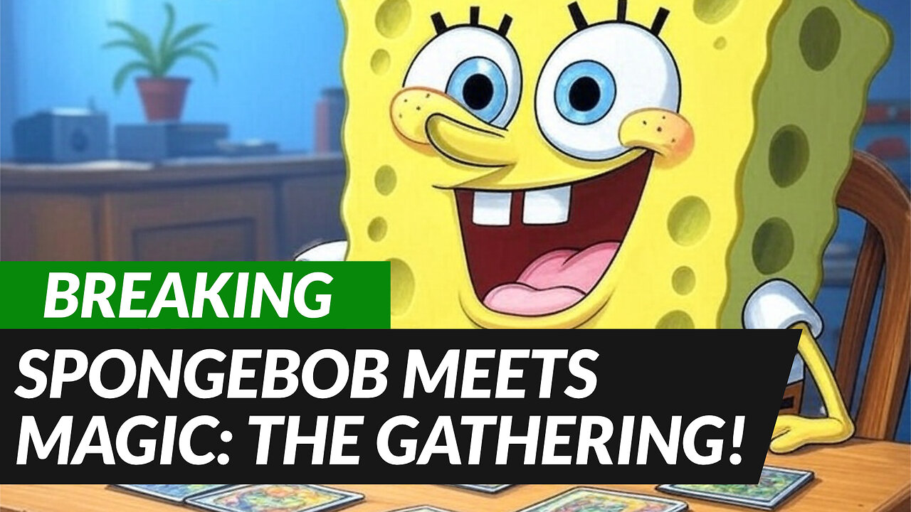 BREAKING: SpongeBob SquarePants X Magic: The Gathering! 🧽⚔️🧙