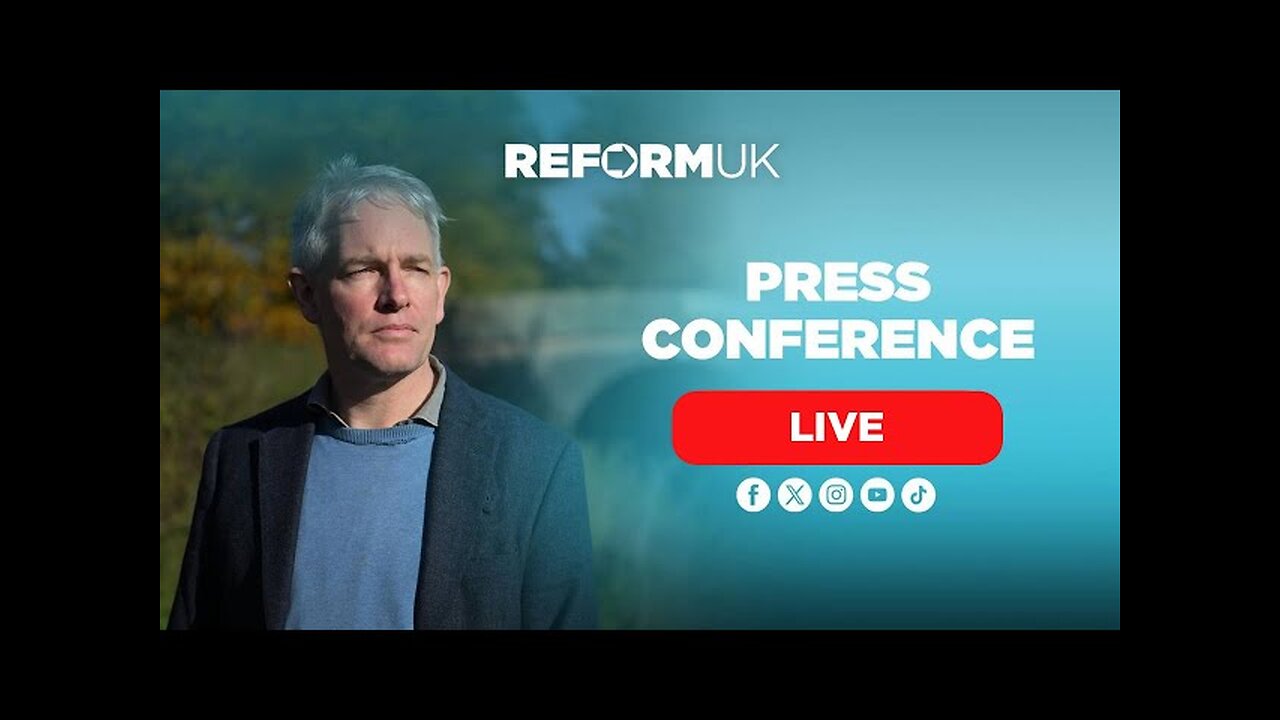 FULL PRESS CONFERENCE FROM REFORM U.K- 28TH OCT
