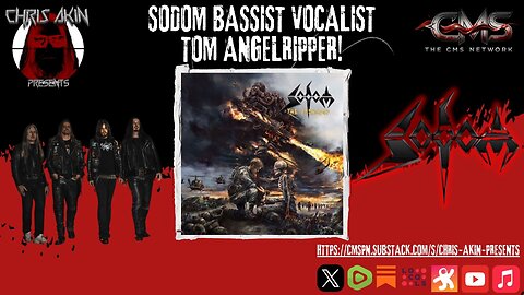 Sodom's Tom Angelripper: The Arsonist & Retirement Truth! (Commercial Free)