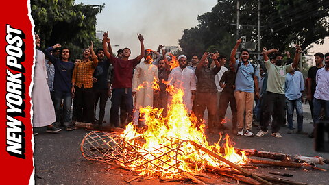 Chaos erupts in Bangladesh as protesters clash with police after Sheikh Hasina's death sentence